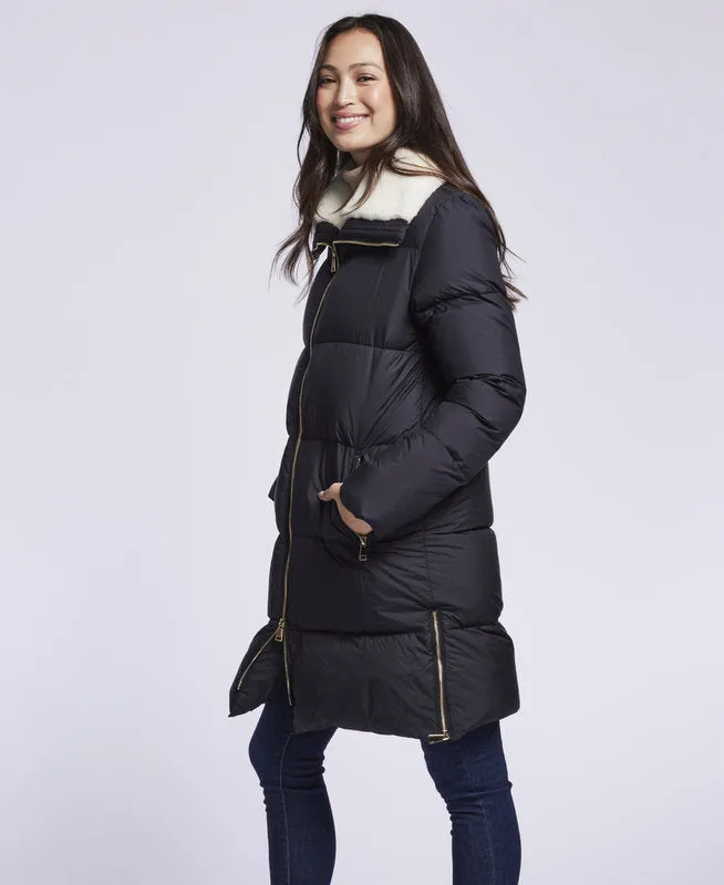 3020 Down coat with shearling collar January Special  $350
