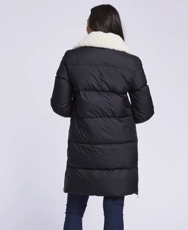 3020 Down coat with shearling collar January Special  $350