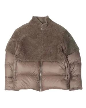 Genius Rick Owens Shearling Puffer Jacket