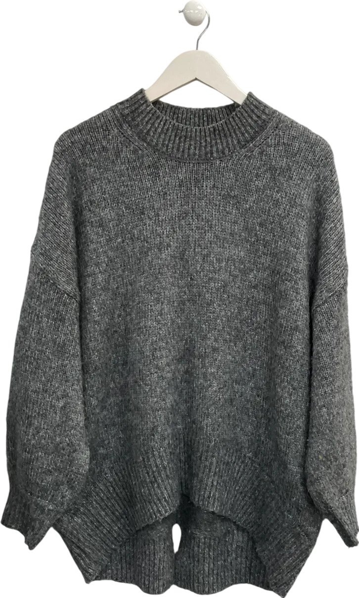 TU Grey High Neck Jumper UK 18